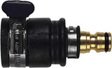 Push-fit vandhanetilslutning | Diameter 20-30 mm | Massiv messing | Sikker og holdbar | Sikker fastgørelse | Robust og korrosionsbestandig, sort/sølv/guld