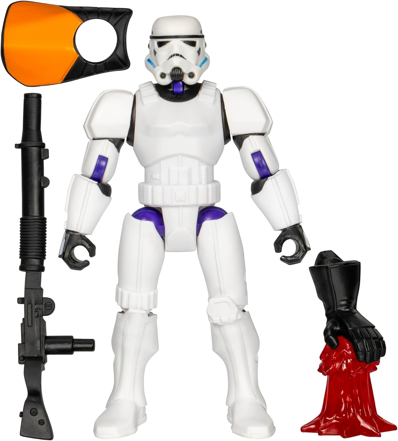Star Wars Mixmashers Stormtrooper, der kan tilpasses Mix-and-Match Actionfigur og tilbehør Actionfigurer Naty Shop Stormtrooper