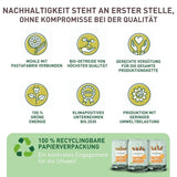 Økologisk Tortiglioni Pasta nr. 89 - 500g Fedtfattig hvedepasta – Lavt fedtindhold – Kilde til fibre og protein