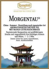 Ronnefeldt, grøn te smagt til med mango og citrus, 100 g, pakke med 4 stk.