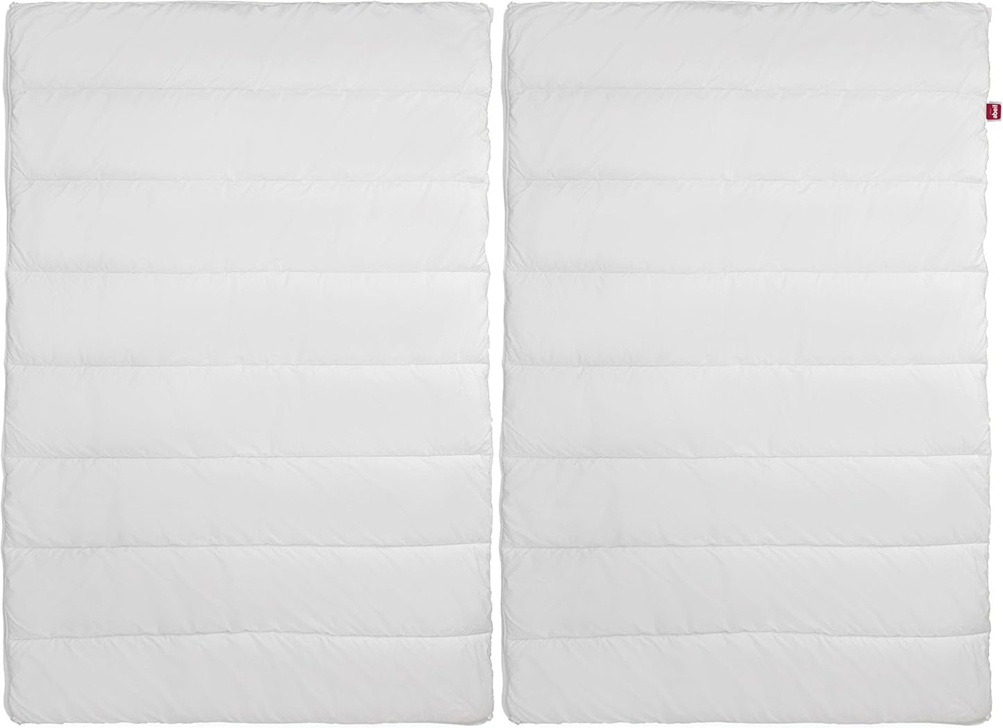 Abeil 4-sæsons quilt, hvid, polyester, hvid, 240 X 260 Cm Dyner og dyner Naty Shop