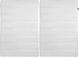 Abeil 4-sæsons quilt, hvid, polyester, hvid, 240 X 260 Cm Dyner og dyner Naty Shop