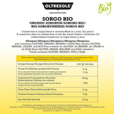Økologisk hvid sorghum, 1 kg, afskallet, råkorn, økologisk dyrket i Italien, ideel pakke til familien
