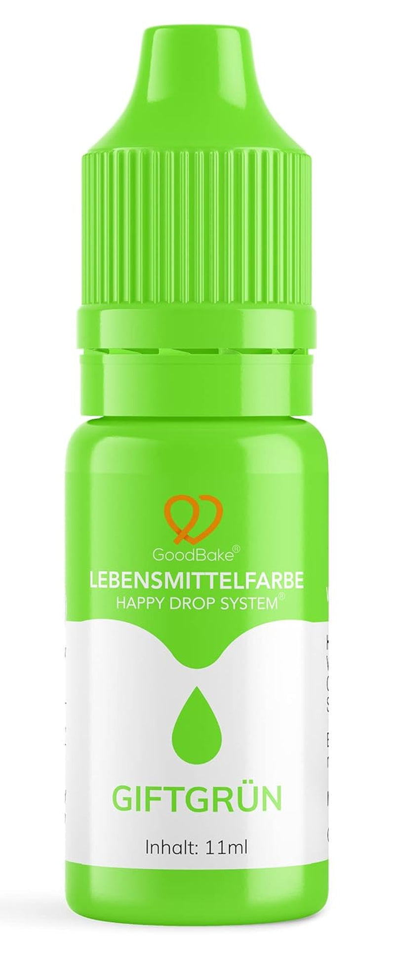 Goodbake Pink Food Coloring (11ml) - Intens Food Coloring - Meget koncentreret farve - Til farvning af kager, fondant, smørcreme, drinks, slim og mange andre ting. 100% vegansk