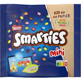 Nestlé SMARTIES Mini, små linser med mælkechokolade, individuelt pakket, pakke med 16 (16 x 187 g)