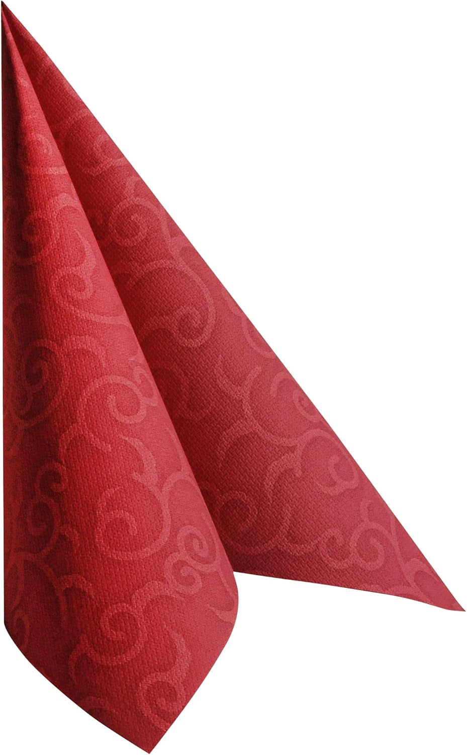 Papstar, 50 servietter "ROYAL Collection" 1/4 fold 40 Cm X 40 Cm Bordeaux "Casali", #84880