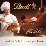 Lindt Schokolade - Golfbolde | 110 G| Drei Golfbälle Aus Lindt Vollmilch-Schokolade Mit Nougatcremefüllung Und Waffelstückchen | Pralinengeschenk | Gave til golfspiller | Schokoladengeschenk Naty Shop
