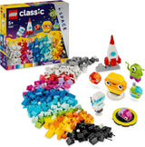 LEGO Classic Creative Space Planets Solsystem Byggemodel til Børn Rumlegetøj Raket Rumskib Planeter og udlændinge Gave til 5 år gamle drenge og piger 11037 Byggesæt Besuche den LEGO-Store Single