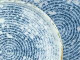 CreaTable, 21652, Uno Mykonos-serien, 12-delt servisesæt, porcelænstallerkensæt, tåler opvaskemaskine og mikroovn, fremstillet i Portugal