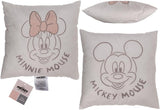 Pyntepude Out of the Blue, Disney, Minnie & Mickey 40 X 40 cm, betræk: 100% bomuld, fyld: 100% polyester Naty Shop standardpuder Standard titel