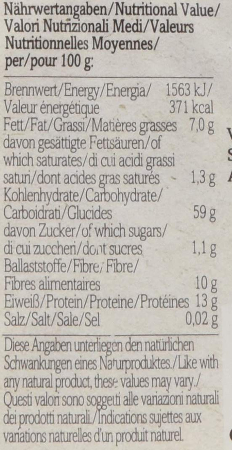 Verival økologisk havregryn, pakke med 6 (6 x 500 g)