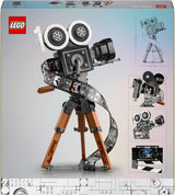 LEGO | Disney Kamera - Hyldest til Walt Disney, Sæt til voksne med Mickey og Minnie Mouse minifigurer, Bambi og Dumbo figurer, Gave til kvinder, mænd og fans, Udstilling 43230 Byggesæt Besuche den LEGO-Store