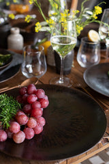 MÄSER Bronze Metallic 12-delt bordservice til 4 med elegant og blank glasur middagstallerkensæt med middagstallerken, middagstallerken og desserttallerken i højkvalitets keramik, stentøj, brun