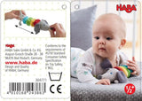 HABA 304771 - Rangle gravhundefigur, stof babylegetøj med ranglemotor, legetøj fra 6 måneder Legetøj Bebe Naty Shop