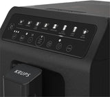 Krups EA897B Evidence ECOdesign automatisk espressomaskine, automatisk espresso- og cappuccinofunktion, Quattro Force-teknologi, one-touch mælkekopper, 8 forudindstillinger, mælkesystem, 1450W