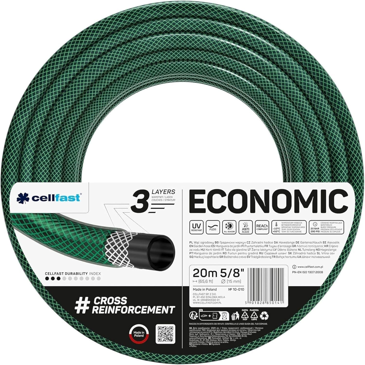 Haveslange Cellfast ECONOMIC 20m, 5/8", 10-010
