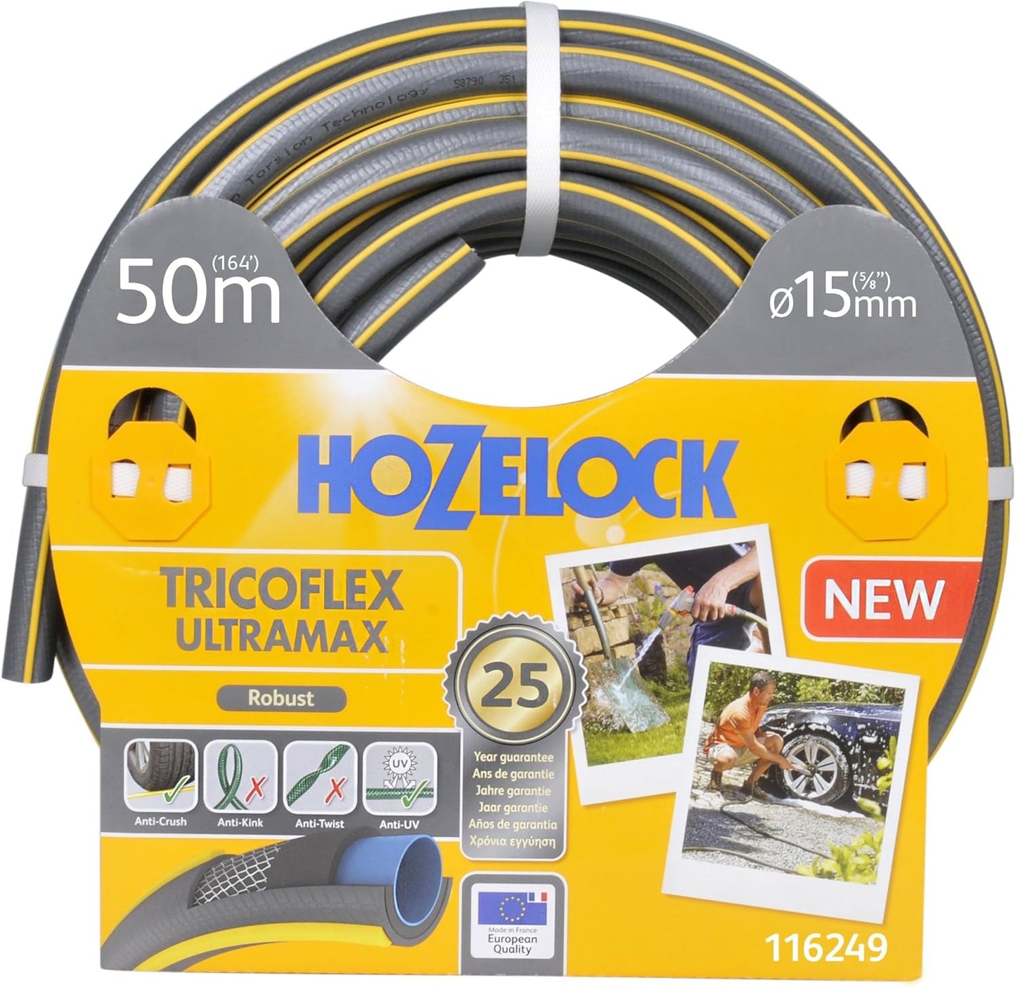 Slange Hozelock Tricoflex Ultramax 25 m (diameter 12,5 mm)