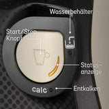 Bosch Tassimo Happy Friendly TAS107E Kapsel Espressomaskine, 70+ drikkevarer, velegnet til alle kopper, Auto-Stop, Bæredygtig, Perfekt Dosering, Pladsbesparende, 1400W, Creme/sort