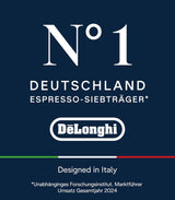 De'Longhi La Specialista Arte EC9155.MB portafilter espressomaskine med kværn, 8 maleindstillinger, 15 bar tryk, 3 temperaturindstillinger, mælkeskummer, 1550W, 1,7L tank, rustfrit stål/sort, inklusive barista kit