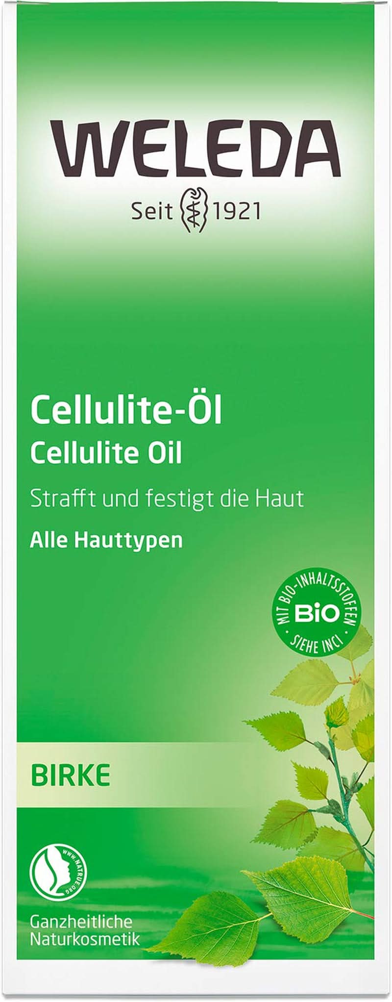WELEDA Bio, Kropsolie med jojobaolie, styrker huden og aktiverer hudens stofskifte, 100 ml Brusebad og bad Naty Shop