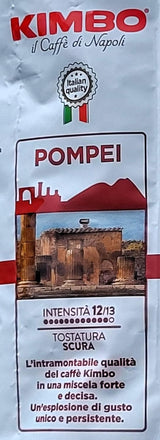 Hele Pompei kaffebønner, intens ristning, 1 kg pose