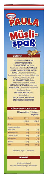 Dr. Oetker Müsli Sjov