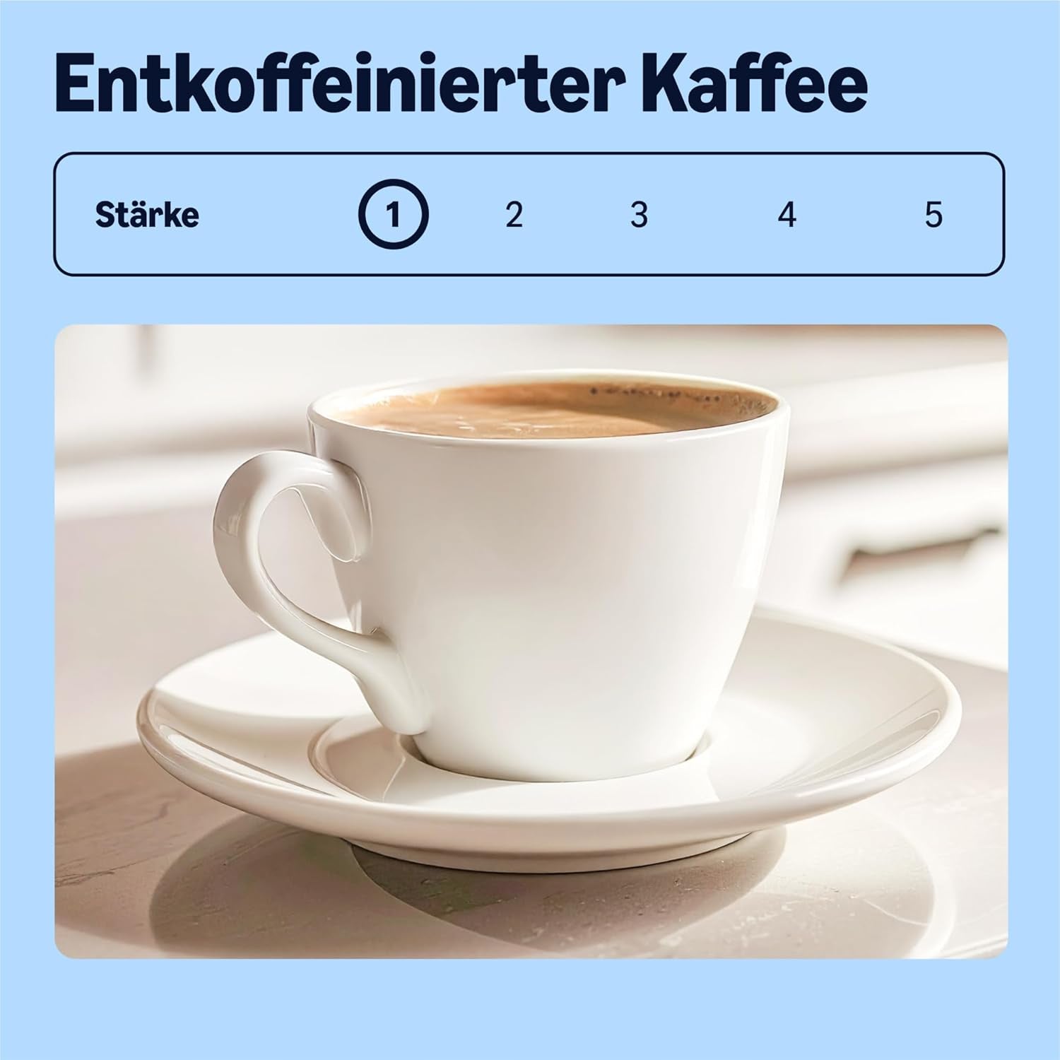 af Amazon Entkoffeinierte 100% Arabica-Kaffeepads, geeignet für Senseo-Maschinen, medium Röstung, 36 Stück (1 Packung mit 36 ​​​​Stück) – Rainforest Alliance-zertifiziert