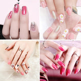 6 Stück Nagel Pinsel Set, Doppel-Ende Nageldesign Pinsel, Acryl Nail Art Pinsel Sæt Nail Art Liner Pinsel Dotting Tool Für DIY Nail Art Design (Mit 1 Schwammbürste)