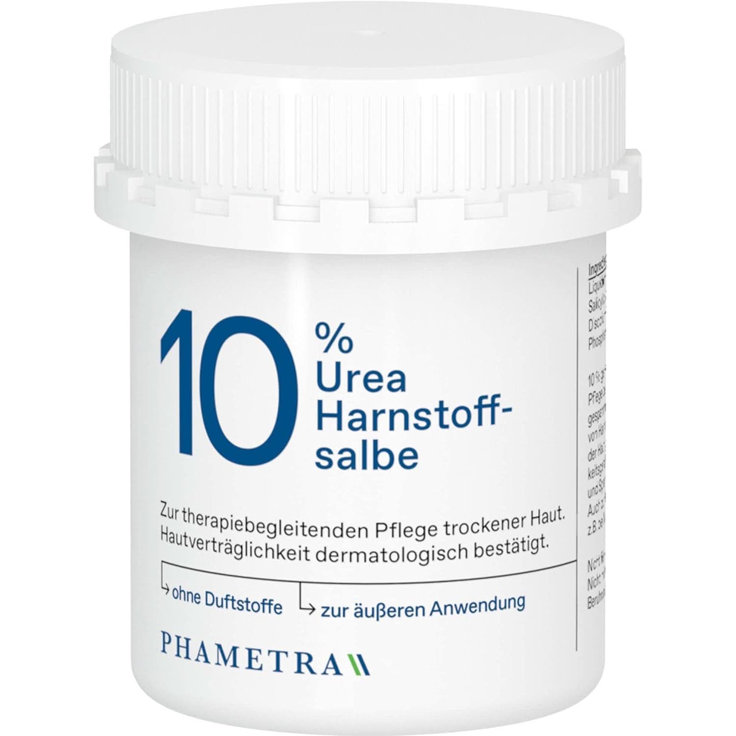 Phametra Urea Salve med urinstof 10%, 250 g Kosmetik og skønhed Naty Shop 100 g