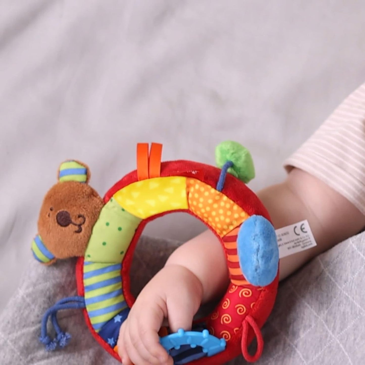 SIGIKID 40490 Aktiv ring Baby Activity PlayQ Legetøj til piger og drenge anbefales til børn fra 3 måneder flerfarvet Babylegetøj Naty Shop