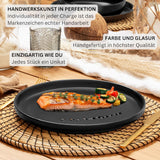 SÄNGER Madeira | 24-dele kombineret spisestel, 6-personers stel af stentøj, 6 middagstallerkener, 6 morgenmadstallerkener, 6 middagstallerkener, 6 pastaskåle, porcelæn og skålesæt, matsort | VÆRDIINDSAMLING