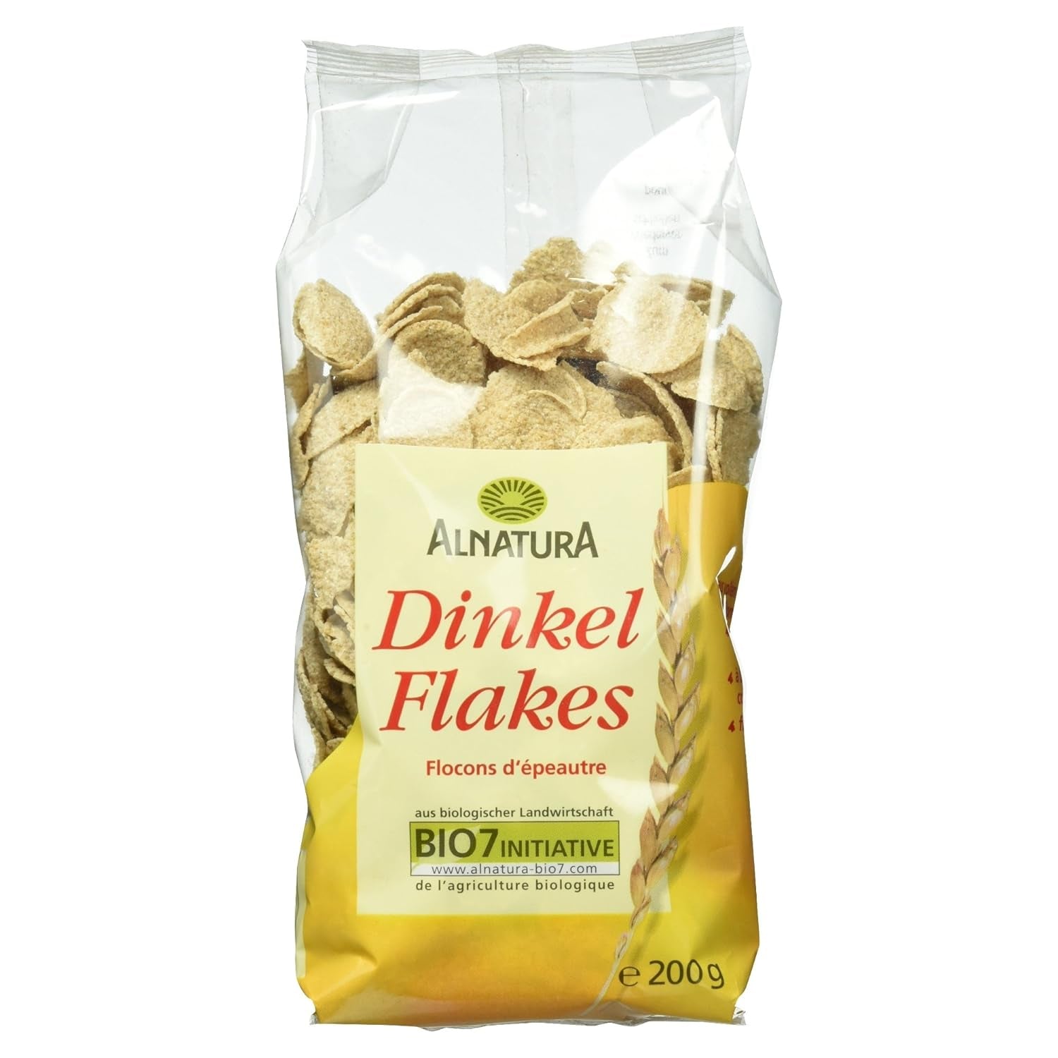 Bio Dinkel-flakes, 200G Cereal Naty Shop Standardtitel