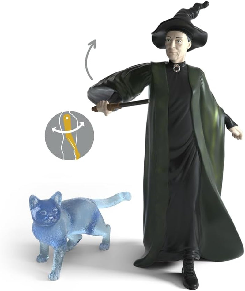 Schleich 42682 Professor McGonagall & Patronus, Fra 6 år, HARRY POTTER - Legefigur, 16 X 11 X 18 cm Actionfigurer Naty Shop