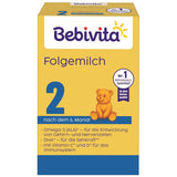 2 Folgemilch (4 x 500 g), efter dem 6. Monat, med vitamin C og D, Omega-3 (DHA), altersgerecht sättigend