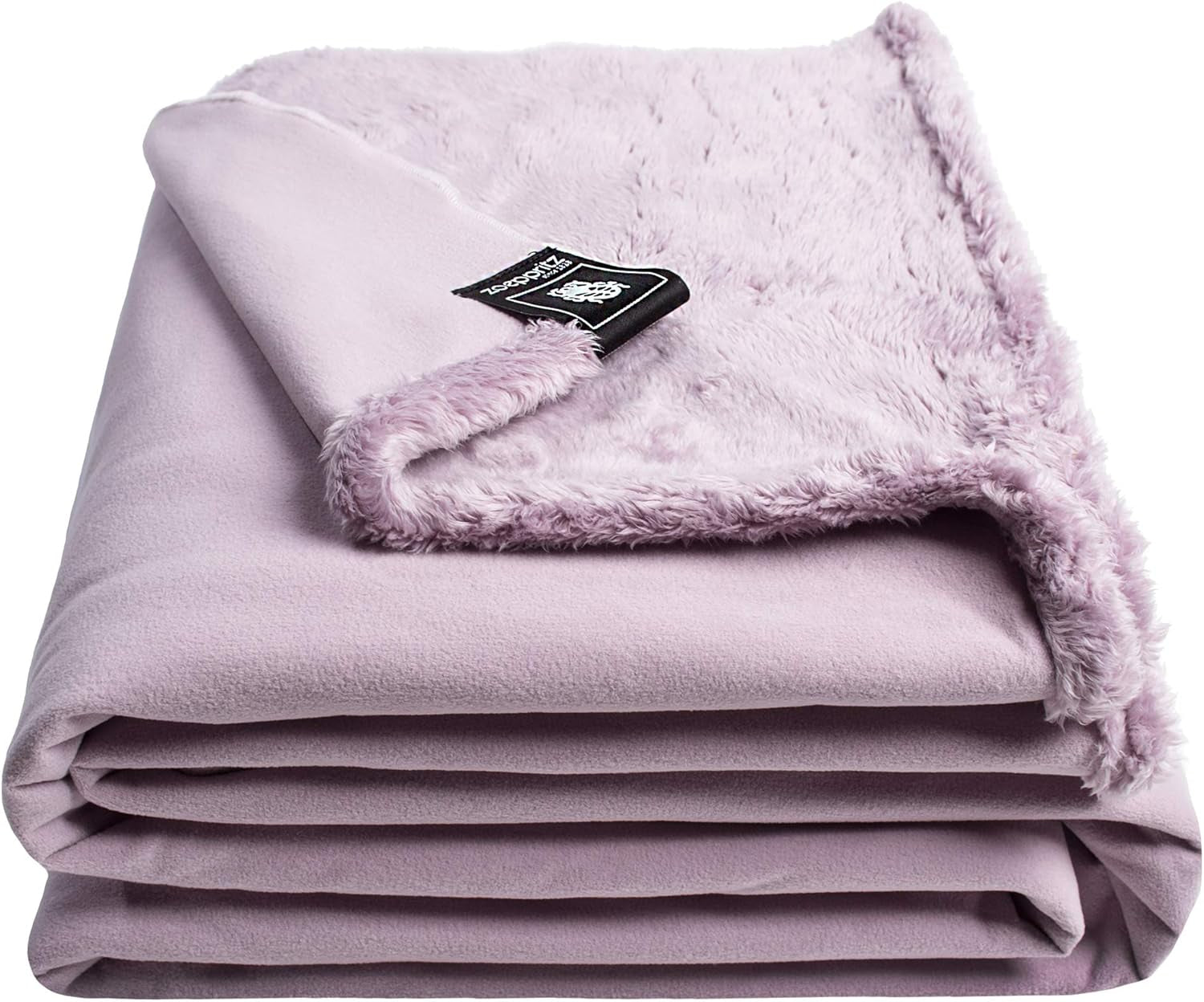 Reborn Bliss Blanket - Hyggeligt imiteret pelstæppe - Fluffy og luksuriøst imiteret pelstæppe med glat ryg - 140X190 Cm - 310 Rose - By "Zoepritz since 1828" Senge og dyner 'zoepritz since 1828' 310 Rose 140X190m