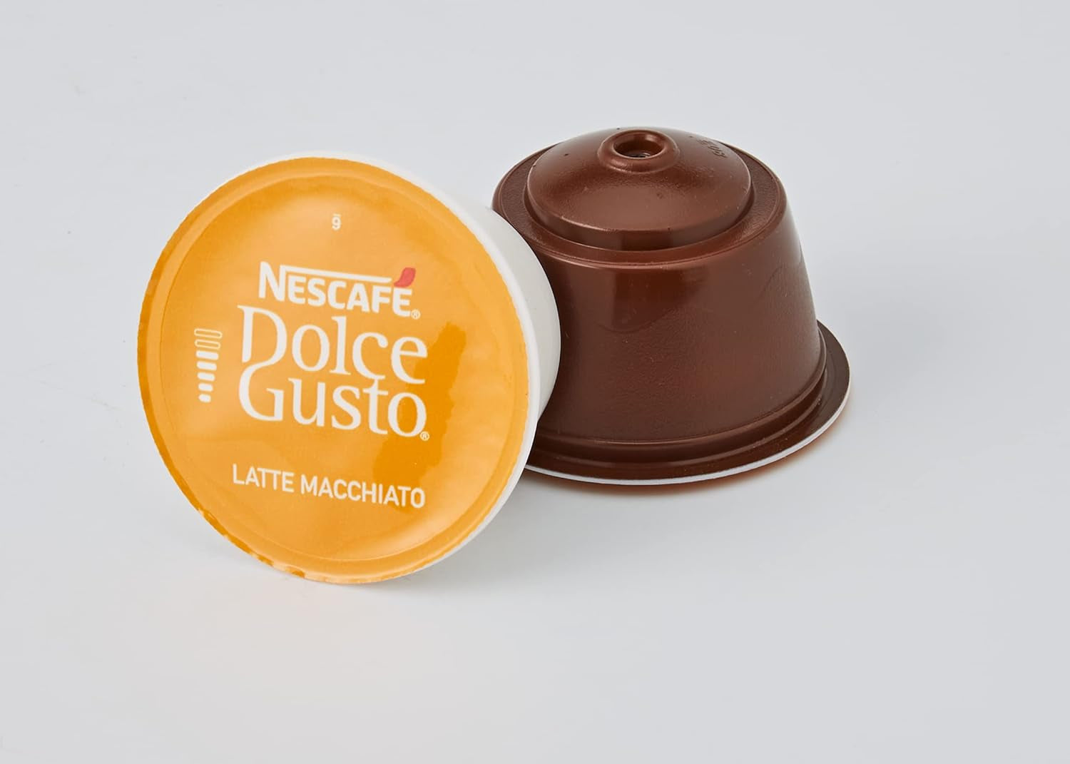 NESCAFÉ Dolce Gusto Latte Macchiato Vorratsbox 90 Kaffeekapseln & Flat White, 48 Kaffeekapseln, Arabica og Robusta Bohnen