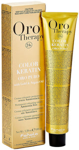 Fanola Oro Therapy Color Keratin 5.0 100ml Hårfarve Naty Shop 4 medium brun