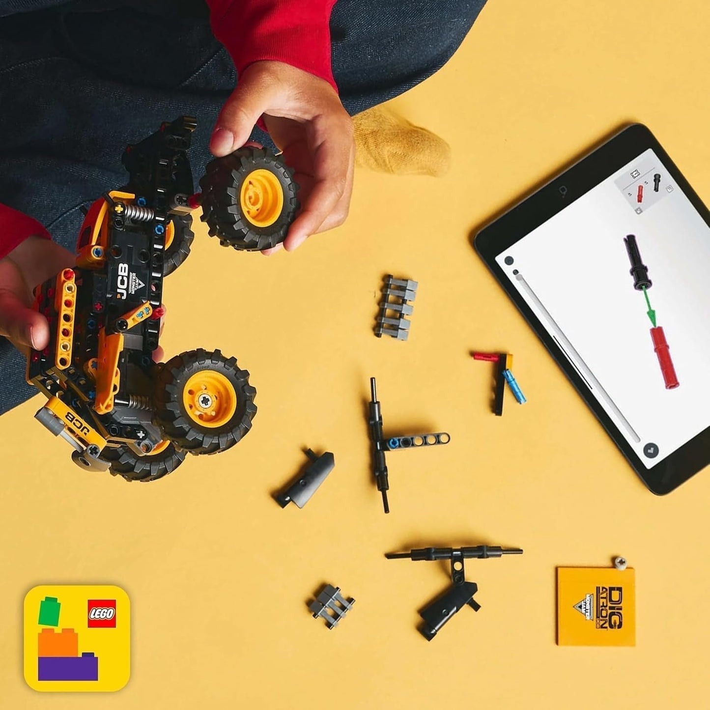 LEGO Technic Monster Jam Digatron, Monster Truck legesæt til børn, byggelegetøj til børn, drenge og piger fra 7 år, gaveideer til fans af Monster Trucks og Motorsport 42199 Byggesæt Besuche den LEGO-Store