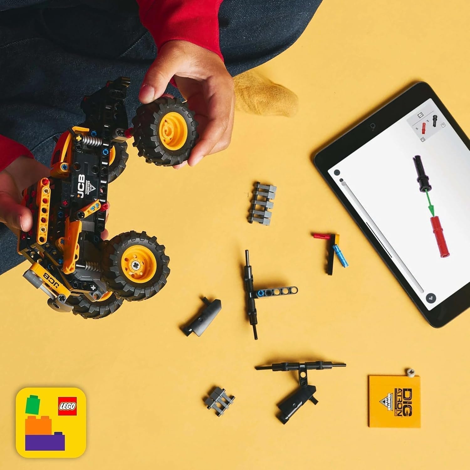 LEGO Technic Monster Jam Digatron, Monster Truck legesæt til børn, byggelegetøj til børn, drenge og piger fra 7 år, gaveideer til fans af Monster Trucks og Motorsport 42199 Byggesæt Besuche den LEGO-Store