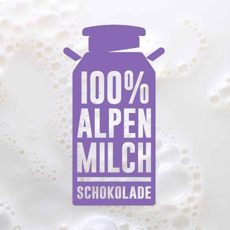 Milka MMMAX Noisette – Alpine mælkechokolade med et delikat og cremet hasselnøddefyld – 250g