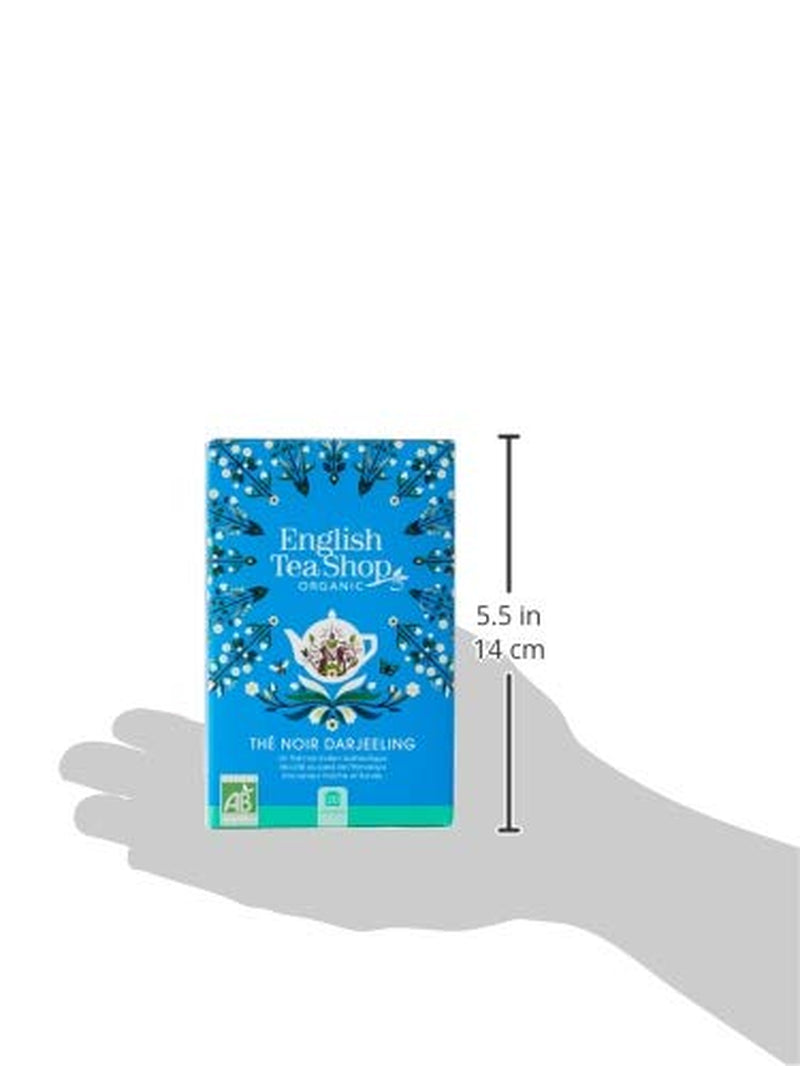 ETS - Darjeeling sort te, BIO, 20 teposer (pakke med 2)