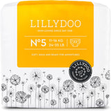 LILLYDOO Babybleer Hudvenlig - Størrelse 3 (6-10 kg), 29 stykker, pålidelig lækagebeskyttelse, blød, parfumefri og lotionfri til følsom hud, dermatologisk testet