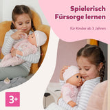 BABY Born Annabell 43 cm - Blød dukke med 7 elektroniske funktioner og lyd - Velegnet til børn fra 3 år og opefter - Dukken inkluderer tilbehør - Kræver batterier