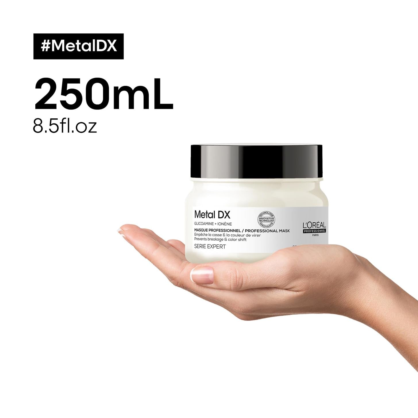 L'Oréal Professionnel Til farvet hår, Strålende farver og glans, Ekspertsortiment, Metal DX Hair Mask Naty Shop