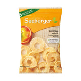 Seeberger, tørrede æbleskiver af bedste kvalitet, uden tilsat sukker, 10 x 80 gram Naty Shop dehydrerede produkter 10 x 80 gram