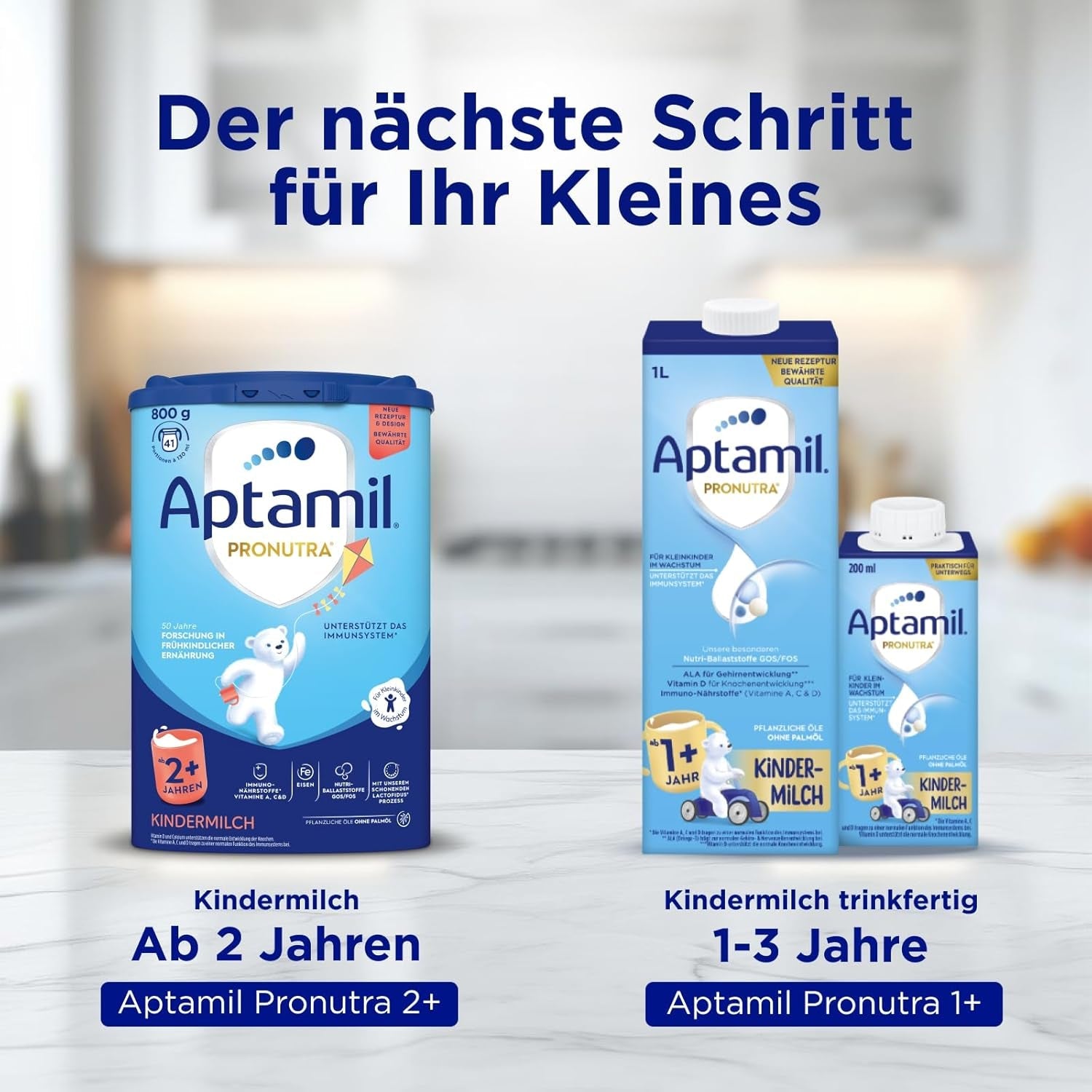 Aptamil Vækstmælk 1 Plus - Vækstmælk fra 1 år - 800g