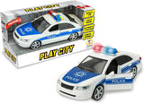 Macchina politi politibil med lys og lyde 1:16 skala, flerfarvet (65075) Bebe Toys Naty Shop