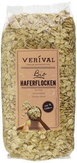 Verival Oatmeal - Økologisk, pakke med 6 x 500 gram Cereale Naty Shop