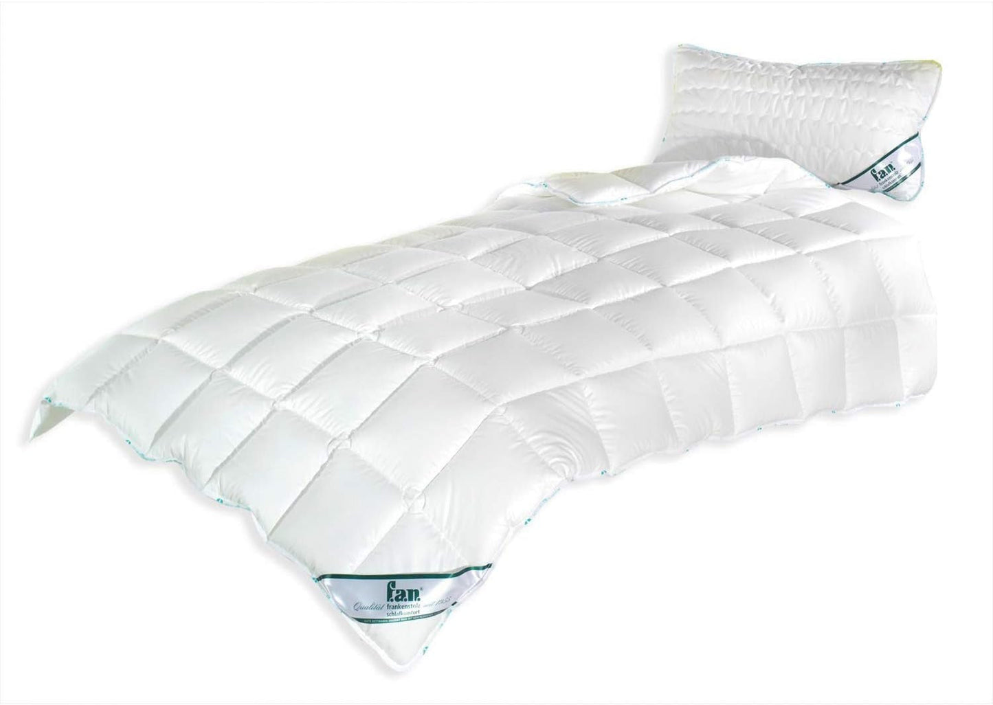 F.A.N. Frankenstolz 53300-10133-19 Let quiltet seng / F.A.N. Medisan / 135 X 200 Cm, natur Dyner og dyner Naty Shop Vjz quiltet seng 135 X 200 Cm