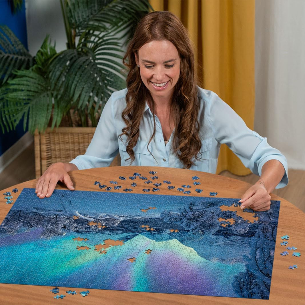 Ravensburger Puslespil 12000802 - Wenn Die Nordlichter Tanzen - 1500 brikker puslespil for voksne fra 14 år og opefter Puslespil Naty Shop